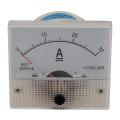 85C1-A Dc Analog Ampere Meter Panel Meter Gauge 30A Amp Gauge Current Mechanical Ammeters. 