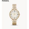 Fossil Jacqueline Gold-Tone Stainless Steel Analog Watch for Women- ES3434. 