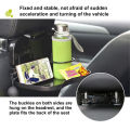 Multifunctional Easy To Install Foldable Car Travel Dining Tray. 