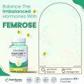 Nutrifactor Femrose Evening Primrose Oil Supports Women's Health 60s Softgels. 