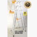 Almunium Folding Seeri 8 Feet Double Side 2 in 1 Foldable Ladder. 