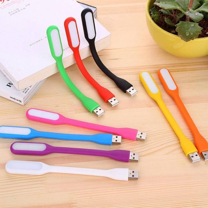 [ PACK OF 4 - BEST OFFER ] High Quality Flexible USB LED Light Universal For Laptops, Power Bank, Smart Phones & Other USB Ports - Best Soft USB LED Lights For Reading Keyboard Buttons And Also Useful For Reading In Bedroom - Best Deals.pk - Order Now!
