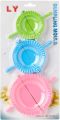 Samosa Maker Shaper Different Sizes Dumpling Press Mould  -3 PCs Dough Press Dumpling Mould Multi colour Tools & Accessories. 