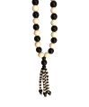 Black & white Marbal Beads 8mm Men's Prayer Beads Rosary Charm Bracelet for Women Men. 