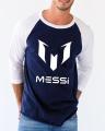 Messi Stylish Printed Raglan T Shirts Full Sleeves. 