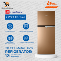 Dawlance Refrigerator 91999 CHROME 20 Cubic Feet (Low Voltage Operat )-12 Years Compressor Warranty. 