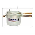Pressure Cooker 7 Liter Finex Plus High Quality Aluminum with wooden handles. 