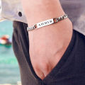 Customize Man Bracelet/Name Bracelet/Bracelet For Men. 