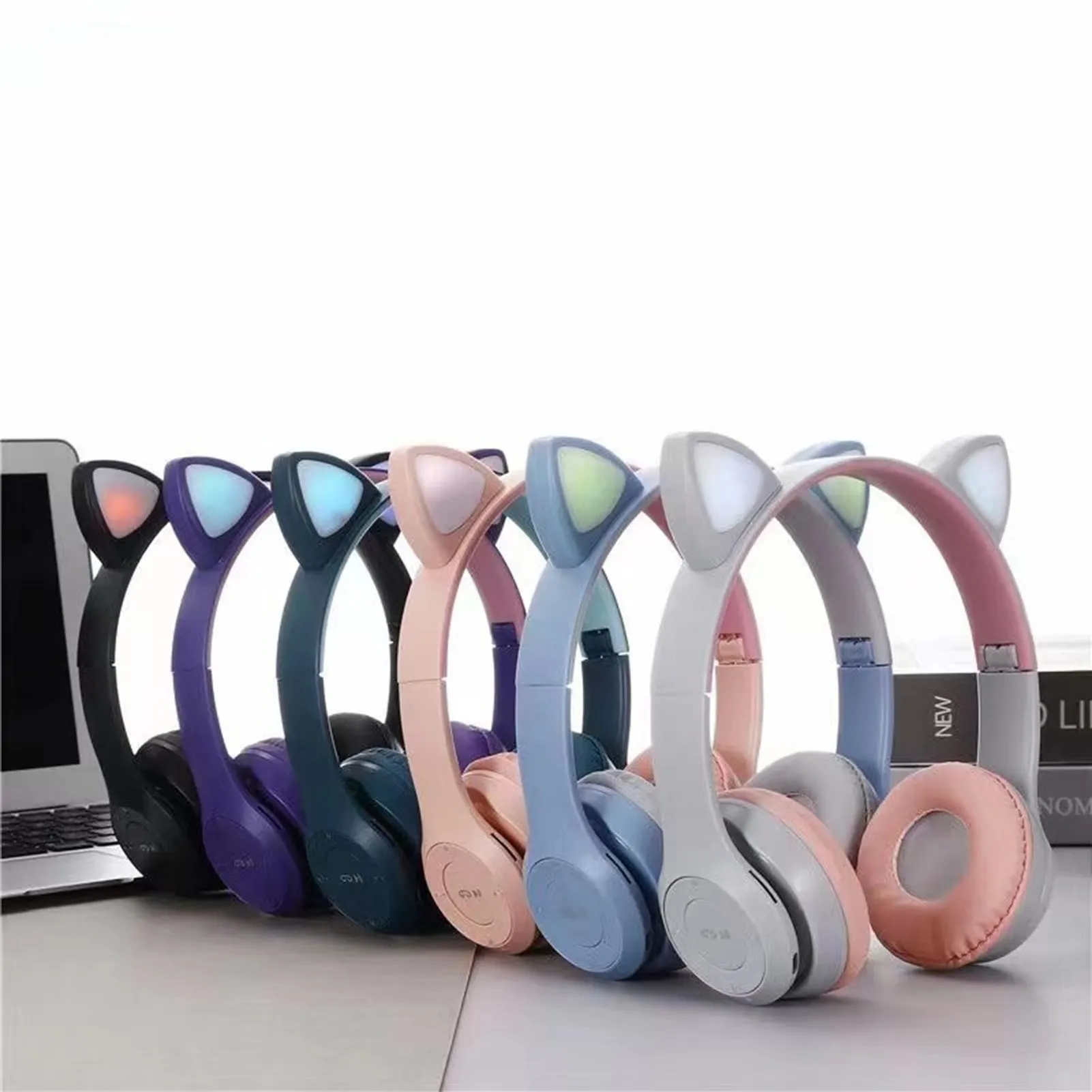 P47M Girls Cat Wireless Headphone for Mobiles, Laptops & PC P47M Girls Cat Wireless Headphone for Mobiles, Laptops & PC