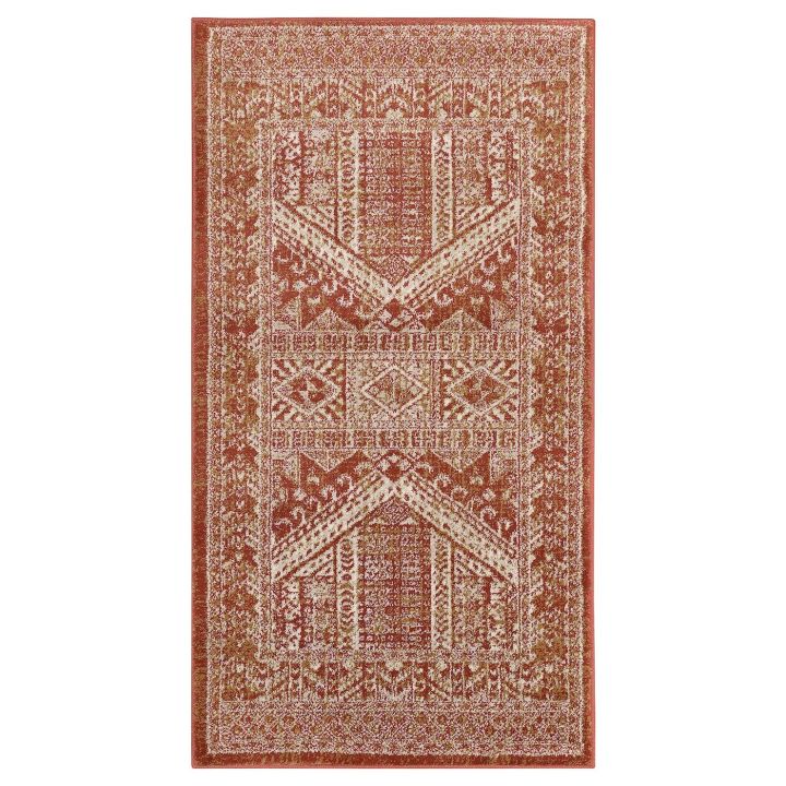 IKEA Rug Multicolor Pattern Low Pile