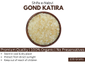 100 Grams Gond Katira | Tragacanth Gum | Gond Katera Asli | 100% Pure & Organic | Natural Gum. 