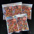 20pcs Iridescent Zip Lock Bags Pouches Cosmetic Plastic Laser Holographic Makeup Storage Bag Hologram Zipper Bags Gift Packaging. 