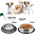 Basics Stainless Steel Dog Bowl. 