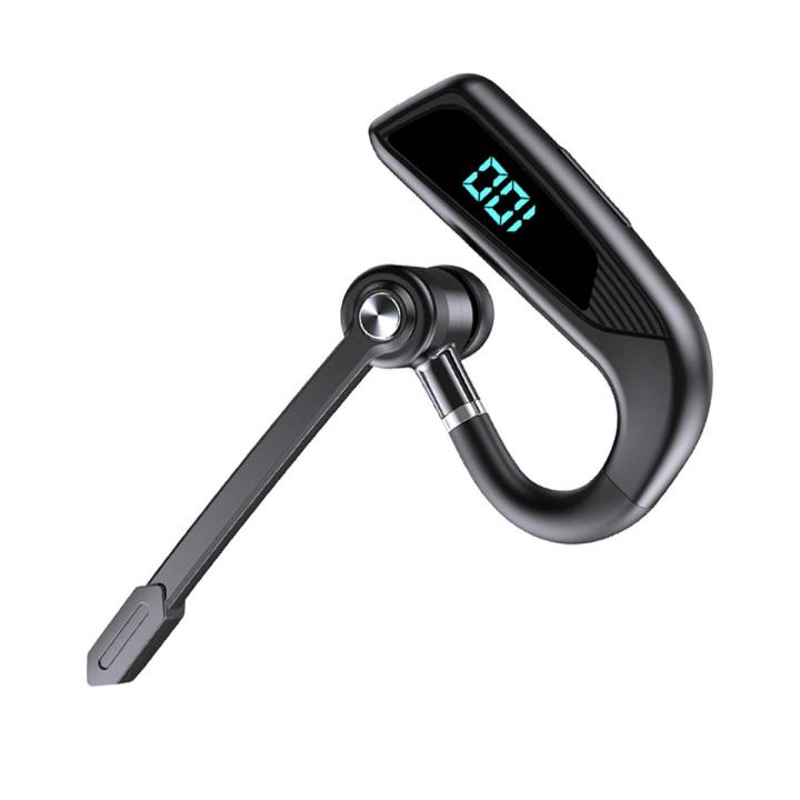 V16 Bluetooth-compatible Headset Voice Answering Dual Microphone Battery Digital Display V9 Left And Right Ear Rotating Models
