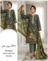 Shah Jahan New Arrival Fabrics Dhanak Embroidered Unstitched Suit with Wool Shawl 3 Piece Suit for Women. 