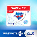 Safeguard Bath Soap Pure White 168gm (Bundle of 3). 
