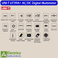UT39A+ UT39C+ PLUS Manual Range Electrician Multimeter Digital Ammeter Voltmeter AC/DC Ampere Professional Electrician Multimeter by Electrica. 