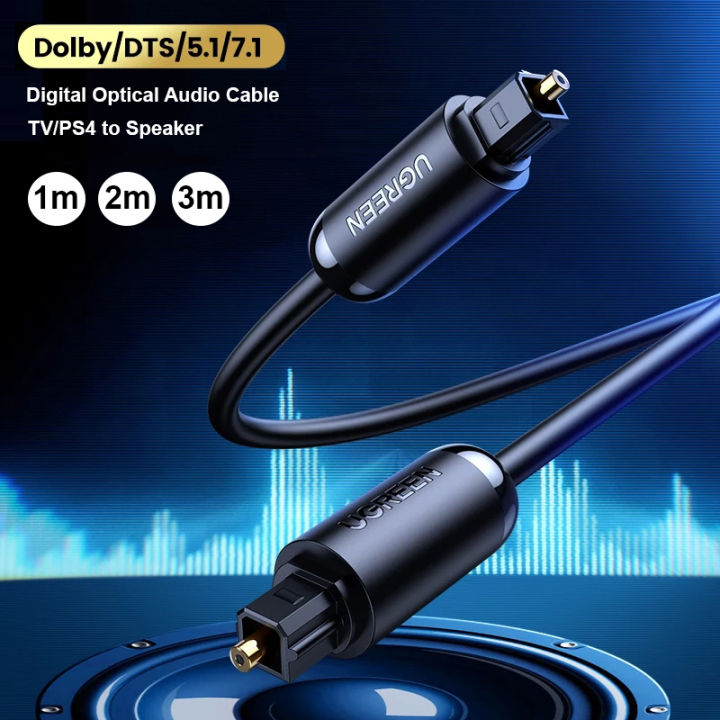 Digital Optical Audio Cable Toslink SPDIF Coaxial Cable for Amplifiers Blu-ray Player Xbox 360 Soundbar Fiber Cable