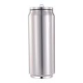 500ML DIY Sublimation Tumbler Cans Stainless Steel Thermos Bottle With Straw Coke Can Travel Car Vacuum Flasks Drink Cup. 