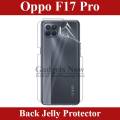 Oppo F17 Pro Back Jelly Protector Clear Soft Protection Film Transparent Hydrogel Film Protector For Oppo F17 Pro. 