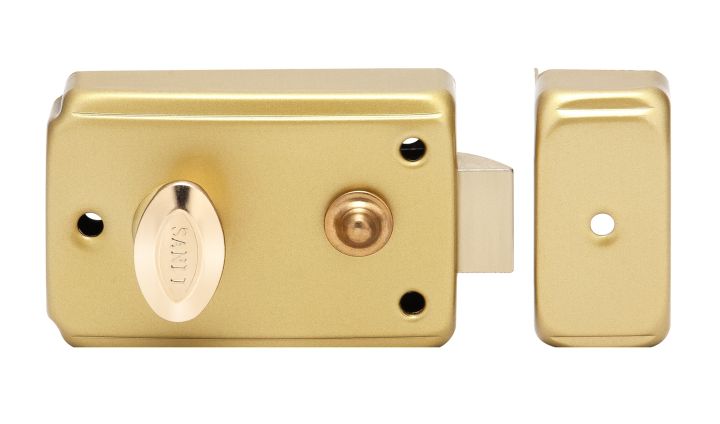 home night rim lock -golden (Almari lock)