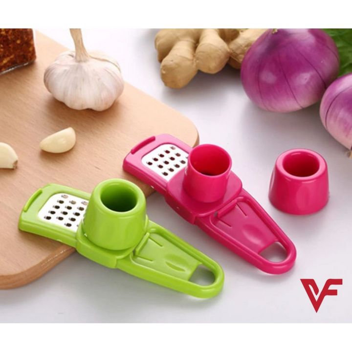 Garlic Ginger Grinding Tools Kitchen Garlic Grater Fruits Vegetable Hand Press Grinding Crusher Chopper Kitchen Gadget
