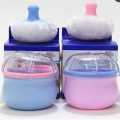 New born baby powder puff premium quality plastic powder puff. 