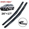 Erick's Wiper Front Wiper Blades For Mazda CX7 CX-7 2006 - 2013 Windshield Windscreen Clean Window Car Rain Brushes 26" 17". 