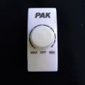 Fan Dimmer Switch Fan Regulator 250V- UPS Supported -Piano Size Fitting. 