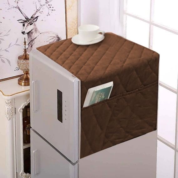 Cotton's%20Quilted%20Fridge%20Cover%20-%20Export%20Quality%20Fridge%20Cover%20with%20Six%20Pockets%20%20Unique%20Design%20-%20Image%202