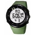 Green Rubber Strap Digital Sports Watch For Boys/Men - Green. 
