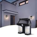 1 Piece Double Tungsten LED Solar Powered Motion Sensor Wall Lamp CL-228. 