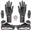 mehndi stickers, Bridal Mehndi Design Stencils Hand and Foot. 