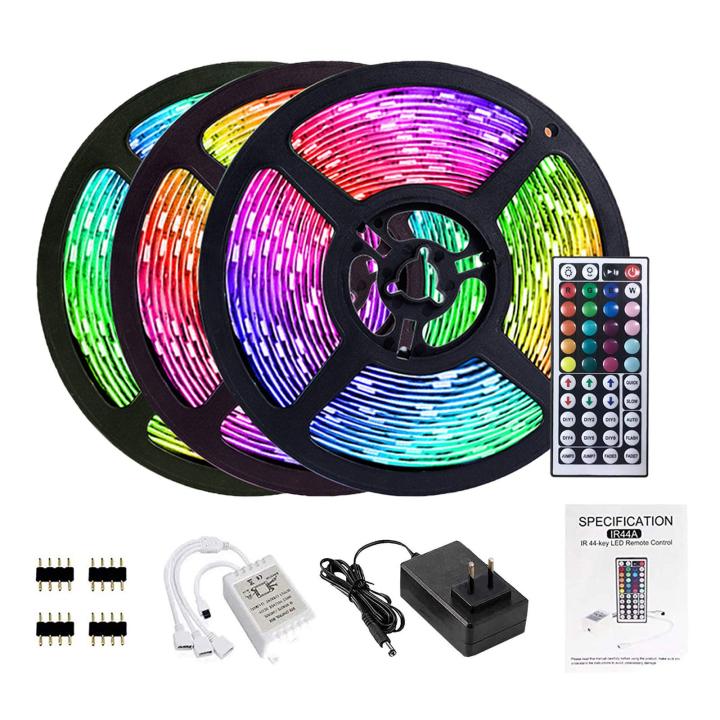 RGB%20Led%20Strip%20Lights%20for%20Bedroom,Discover%20the%20Magic%20of%20LED%20Strip%20Lights,For%20room%20Decoration%20-%20Image%203