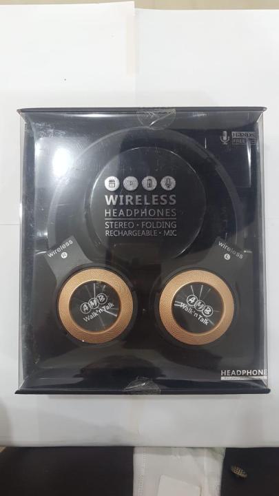 AMB Wireless Headphone With Handsfree Mic