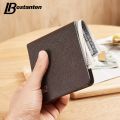 Bostanten Men's Genuine Cow Leather Wallet. 