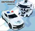 Transformer Mini Police Robot Car Toy For Kids. 