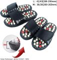 Spring Acupressure and Magnetic Therapy Paduka Slippers for Full Body Blood Circulation Natural Slippers For Men and Women. 