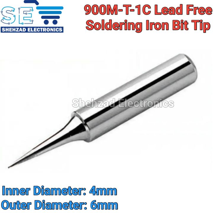 900M-T-1C Replacement Bevel Soldering Iron Solder Tip Lead-free