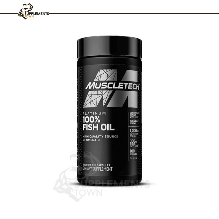 Muscle Tech Fish Oil - 100 Soft Gels