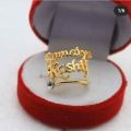 Customize/Personalize You Own Name Ring/Name Wali Ring. 