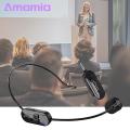 Amamia Wireless Microphone High Fidelity 2.4G Yoga Teaching Microphone Headset. 