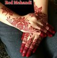 Pack of 6  Red Mehndi Cones for Party and Wedding. 