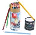 KALOUR 50 Color Pencil Set Professional Art Hand Painted Graffiti Oily Color Pencil. 