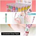 Outdoor Portable Mini Soap Tablets Paper Flower .. 