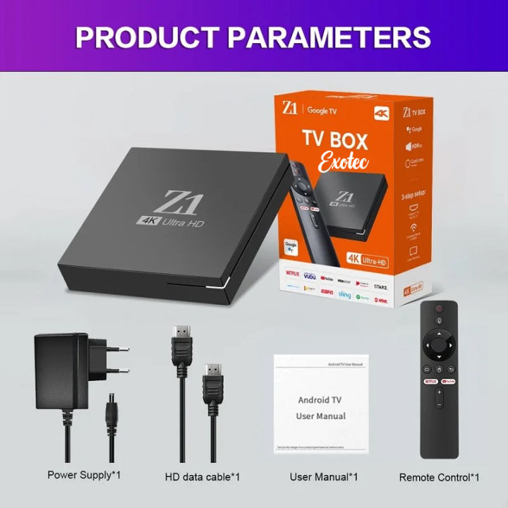 Original%20Z1%20Android%20Tv%20Box%205g%20-%202Gb%2016Gb%20Wifi%204k%20Allwinner%20Support%20Voice%20Remote%20Control%20-%20Image%202