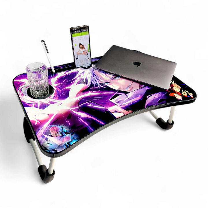 Relaxsit%20Foldable%20laptop%20/%20Coffee%20Table%20Foldable%20Table%20Computer%20Table%20Floor%20table%20Laptop%20table%20Drawing%20desk%20Bed%20Table%20Foldable%20Table%20Notebook%20Stand%20Reading%20Holder%20Breakfast%20Serving%20Bed%20Tray%20with%20Tablet%20Slots%2040%20x%2060%20cm%20or%2016%20x%2024"%20-%20Image%205