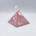 ITS A GIRL PYRAMID DESIGN BOXES PACK OF 50 BOXES ( DIY BOXES ). 