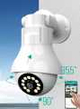 Wireless IP Camera 360 view Rotatable, HD WiFi CCTV Surveillance Camera  PTZ  Night Vision - Two Way Audio  SD Card Slot V380. 