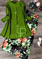 2Pc Stitched ladies dress - Trendy, Comfortable, linen dress Easy to Wear casual dress , dress for ladies. 